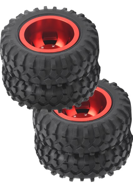 Adet Rc Arka Çift Lastik Tekerlek Lastiği 55MM Çap Wpl D12 1/10 Uzaktan Kumandalı Kamyon Için Uygun Kırmızı (Yurt Dışından) indirimleri