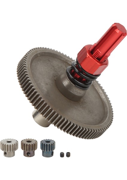 91T Terlik Dişli Seti Diferansiyel Yükseltme Parçaları Metal Dişli Meclisi Arrma Senton 1/10 Rc Arabalar Kırmızı (Yurt Dışından) fırsatları