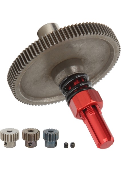 91T Terlik Dişli Seti Diferansiyel Yükseltme Parçaları Metal Dişli Meclisi Arrma Senton 1/10 Rc Arabalar Kırmızı (Yurt Dışından) indirimleri