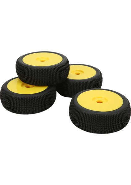 1/8 Rc Off Road Araba Yükseltme Parçaları Için 17MM Altıgenli 4 Adet Rc Ön Arka Lastik ve Jantlarsarı (Yurt Dışından) fiyatları