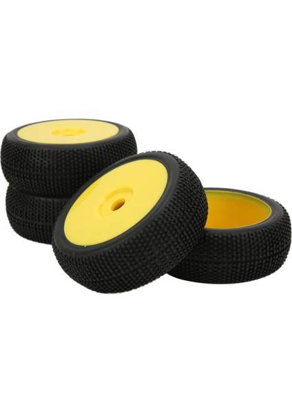 1/8 Rc Off Road Araba Yükseltme Parçaları Için 17MM Altıgenli 4 Adet Rc Ön Arka Lastik ve Jantlarsarı (Yurt Dışından) fırsatları