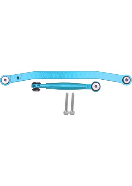Rc Alüminyum Alaşımlı Direksiyon Çubuğu Bağlantı Bağlantıları Axial SCX24 90081 1/24 Rc Araba Parçaları Mavi Için Uygun (Yurt Dışından)