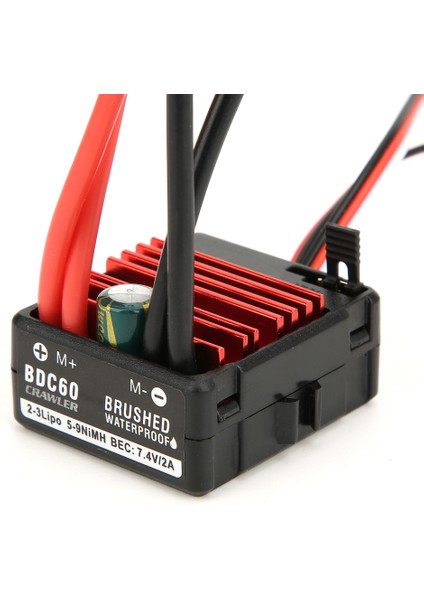 60A Elektrikli Hız Kontrol Cihazı Fırçalı Motor 540 Esc Rc Yedek Parça Aksesuar (Yurt Dışından) fırsatları