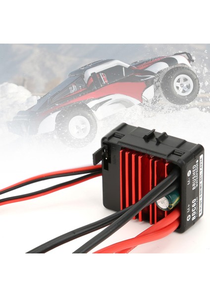 60A Elektrikli Hız Kontrol Cihazı Fırçalı Motor 540 Esc Rc Yedek Parça Aksesuar (Yurt Dışından) indirimleri