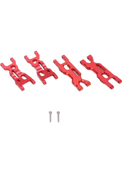 Losı Minit 2.0 2WD 1/18 Rc Stadyum Kamyonu Için Rc Alüminyum Ön ve Arka Alt Süspansiyon Kolları (Kırmızı) (Yurt Dışından) modelleri