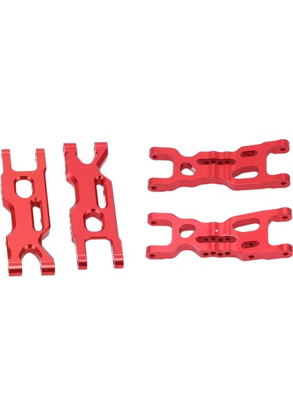 Losı Minit 2.0 2WD 1/18 Rc Stadyum Kamyonu Için Rc Alüminyum Ön ve Arka Alt Süspansiyon Kolları (Kırmızı) (Yurt Dışından) indirimleri