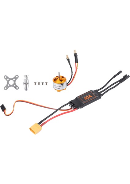 2212 KV2200 Motor 40A Fırçasız Esc XT60 Rc Motor Esc Drone Helikopter Fpv Için Set (Yurt Dışından) fiyatları