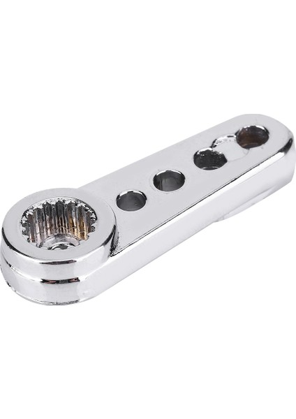 Cnc Işleme 17T Direksiyon Servo Kolu Yükseltme Parçaları 1/5 Rc Araba Için (Gümüş) (Yurt Dışından)