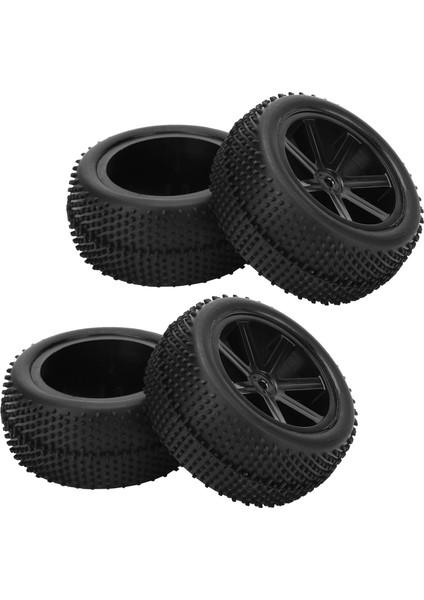 4 Adet Evrensel Tekerlek Lastik Yedek Aksesuarı Zd Racing 1/10 Rc Araba Siyah (Yurt Dışından)