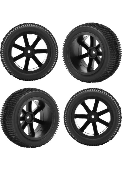 4 Adet Evrensel Tekerlek Lastik Yedek Aksesuarı Zd Racing 1/10 Rc Araba Siyah (Yurt Dışından) modelleri