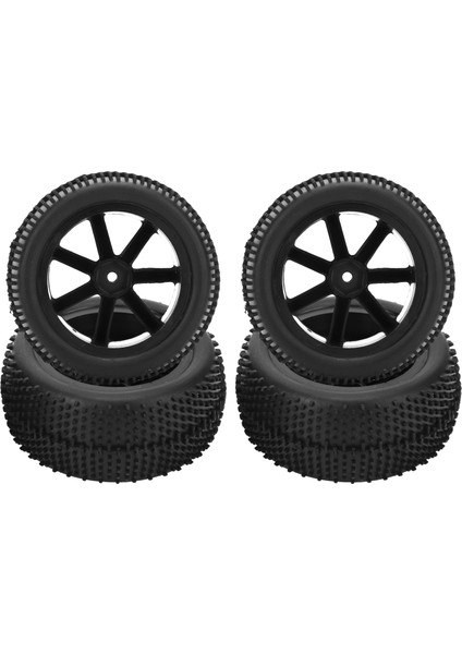 4 Adet Evrensel Tekerlek Lastik Yedek Aksesuarı Zd Racing 1/10 Rc Araba Siyah (Yurt Dışından) fırsatları