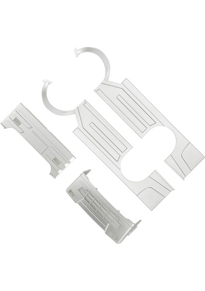 Rc Geniş Gövde Kiti Büyük Çevreleyen Kapak LED Işık Modifikasyon Kitleri Wpl D12 Rc Kamyon Silverblue (Yurt Dışından) fırsatları