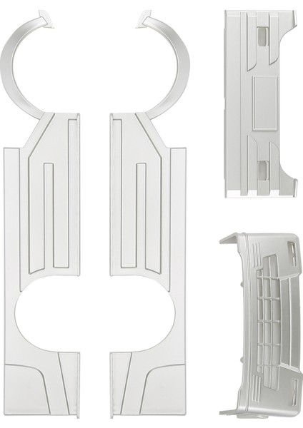 Rc Geniş Gövde Kiti Büyük Çevreleyen Kapak LED Işık Modifikasyon Kitleri Wpl D12 Rc Kamyon Silverblue (Yurt Dışından) indirimleri