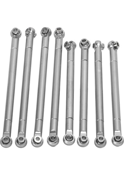 Adet Metal Tam Araba Bağlantı Çubuğu Bağlantı Kolu Bağlantı Çekme Çubuğu MN86 Serisi Model Yükseltme Rc Araba Gümüş (Yurt Dışından) fırsatları