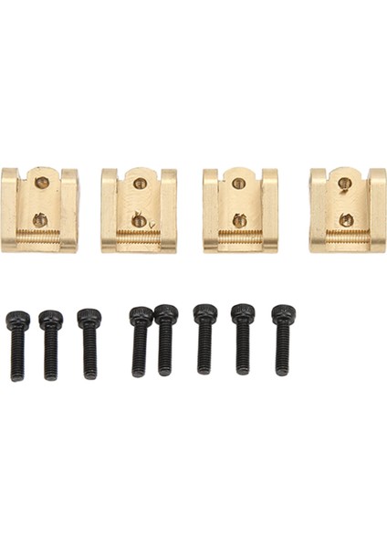 Pirinç Ön Arka Aks Bağlantı Çubuğu Montajı Axial SCX10 Iı 90046 90047 1/10 Rc Paletli Araba Için (Yurt Dışından) fiyatları