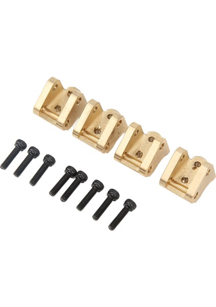 Pirinç Ön Arka Aks Bağlantı Çubuğu Montajı Axial SCX10 Iı 90046 90047 1/10 Rc Paletli Araba Için (Yurt Dışından) modelleri