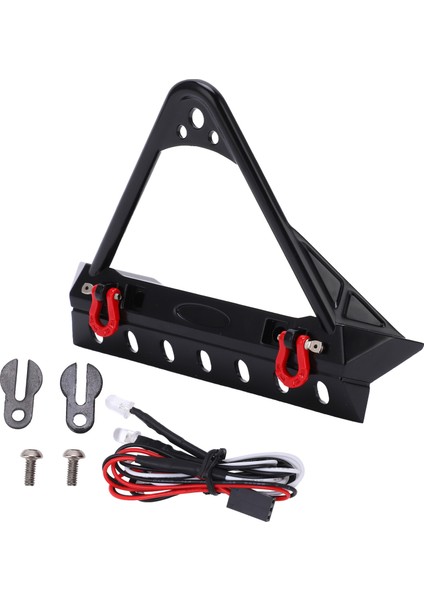 Axial SCX10 / Iı / Iıı Nesil 1/10 Rc Cartip Tamponu Için LED Işıklı Rc Stinger Ön Tampon (Yurt Dışından) modelleri