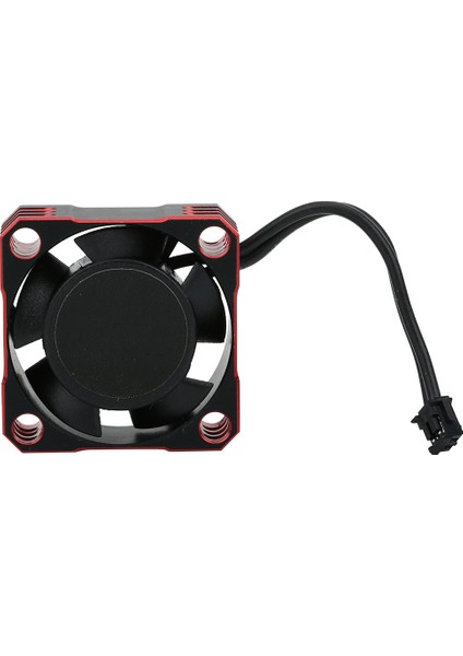 Alüminyum 25X25MM 32000RPM Hız Kontrol Cihazı Güçlü Metal Fan Isı Dağılımı Siyah Kırmızı (Yurt Dışından) indirimleri
