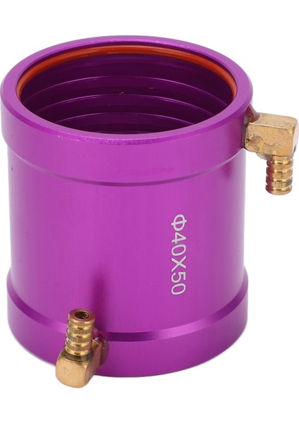 Motor Su Soğutma Ceketi Alüminyum Alaşımlı Deniz 40MM Gemi Soğutma Ceketi Rc Uzaktan Kumandalı Tekne Için (Yurt Dışından)