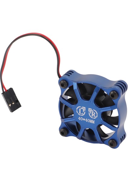 Motor Soğutma Fanı alüminyum alaşımlı hızlı ısı dağılımı RC Soğutma Fanı ile Metal Örgü kapak için 1/10 1/12 1/8 RC Araba Koyu Mavi (Yurt Dışından) fırsatları