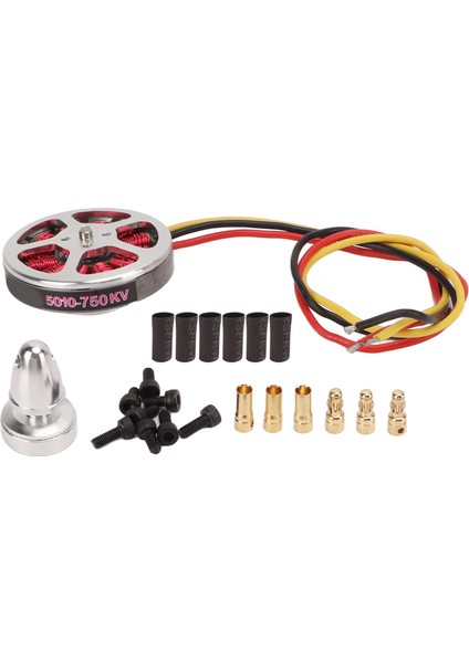 5010 750KV Rc Fırçasız Motor Çok Eksenli Multicopter Fırçasız Disk Motor Rc Dört Pervaneli Helikopter Multicopter Drone (Yurt Dışından)