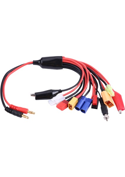 11'i 1 Arada Rc Lipo Pil Çoklu Şarj Fişi Adaptörü Dönüştürücü Şarj Kablosu (Yurt Dışından)