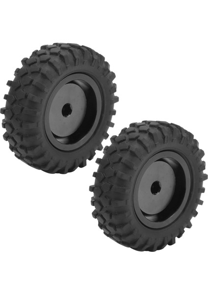 2 Adet Kamyon Tekerleği Lastik Lastik 55MM Dia Alüminyum Alaşım Için Fit Wpl D12 1/10 Rc Carblack (Yurt Dışından) fiyatları