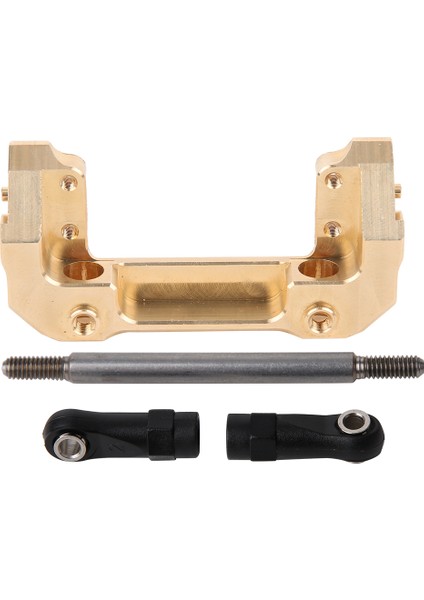 Pirinç Ön Tampon Braketi Bağlantı Çubuğu Seti Axial SCX10 Iıı AX103007 1/10 Rc Araba Için Uygun (Yurt Dışından) fırsatları