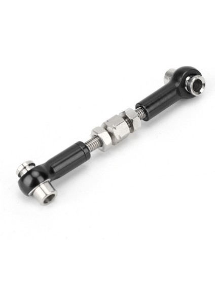 Adet Ayarlanabilir Servo Bağlantı Rot Takımı Rc Araba 1/10 Buggy Touring Araba 47MM Aksesuarları Siyah (Yurt Dışından) fırsatları