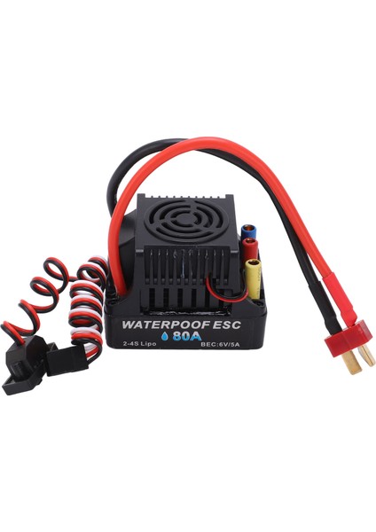 Rc Araba Fırçasız Esc 80A T Fiş Su Geçirmez 6V 5A Sbec Çoklu Koruma 1/8 Rc Araba Fırçasız Esc 1/8 Rc (Yurt Dışından) indirimleri