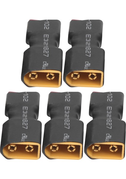 5 Adet Pil Konnektörü T Fiş Dişi XT60 Erkek Adaptör Sabit Bağlantı Aksesuarı Rc Uçak Için (Yurt Dışından) fırsatları
