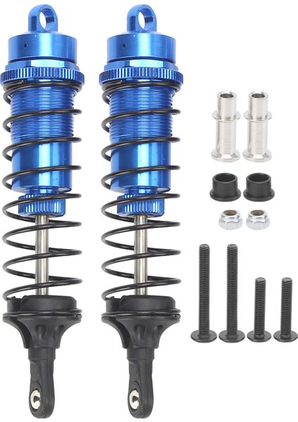 F81004 Alüminyum Alaşımlı 125MM Amortisör Yay Sönümleyici Traxxas Slash 2WD Rc Carblue Için (Yurt Dışından)
