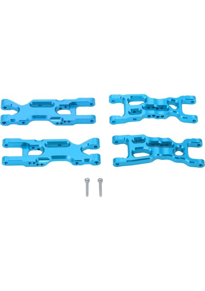 Losı Minit 2.0 2WD 1/18 Rc Stadyum Kamyonu Için Rc Alüminyum Ön ve Arka Alt Süspansiyon Kolları (Mavi) (Yurt Dışından)