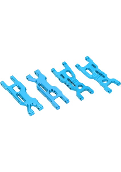 Losı Minit 2.0 2WD 1/18 Rc Stadyum Kamyonu Için Rc Alüminyum Ön ve Arka Alt Süspansiyon Kolları (Mavi) (Yurt Dışından)
