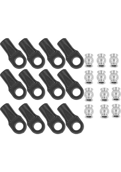 12 Adet Çubuk Uçları Içi Boş Bilyalı Rc Araba Parçası Traxxas 1/10 E Revo Revo Rc Araba Için Uygundur (Yurt Dışından)