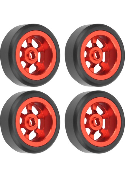 4 Adet Alüminyum Alaşımlı Drift Lastiği Rc Araba Aksesuarları Wltoys K969 K989 P929 1/28 Rcred Için Uygun (Yurt Dışından) modelleri