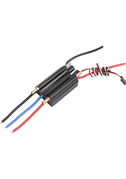 60A Rc Tekne Su Geçirmez Fırçasız Esc Elektrikli Hız Kontrol Cihazı Aksesuarı Rc Tekne Için (Yurt Dışından)