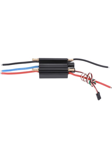 60A Rc Tekne Su Geçirmez Fırçasız Esc Elektrikli Hız Kontrol Cihazı Aksesuarı Rc Tekne Için (Yurt Dışından)