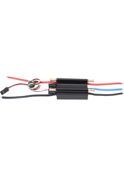 60A Rc Tekne Su Geçirmez Fırçasız Esc Elektrikli Hız Kontrol Cihazı Aksesuarı Rc Tekne Için (Yurt Dışından)