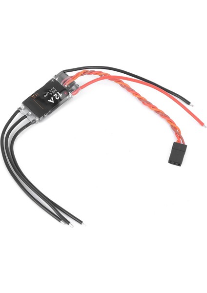 12A Esc 2‑4s Hız Kontrol Cihazı Sabit Kanatlı Uçak Modeli Için Rc Aksesuarı (Yurt Dışından)