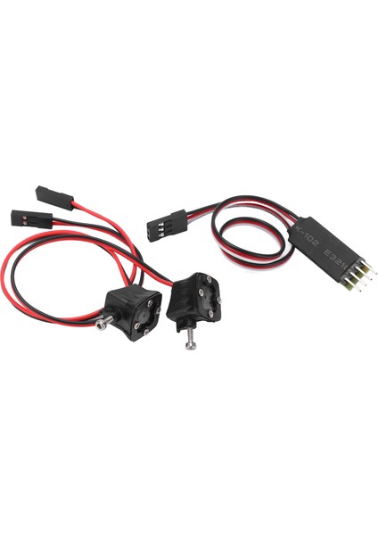2 Adet Rc LED Işıklar 8 LED Kare Tasarım Yüksek Mukavemet Güçlü Uygulanabilirlik Beyaz Işık Rc Model Araba Spot Işıkları (Yurt Dışından)