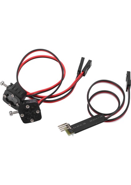 2 Adet Rc LED Işıklar 8 LED Kare Tasarım Yüksek Mukavemet Güçlü Uygulanabilirlik Beyaz Işık Rc Model Araba Spot Işıkları (Yurt Dışından)