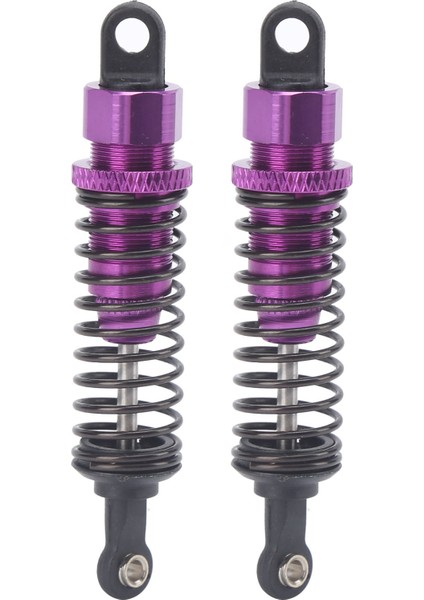 Adet 72MM Rc Alüminyum Amortisör Sönümleyici Traxxas Slash 2WD Rc Araba Yükseltme Parçaları Mor (Yurt Dışından)