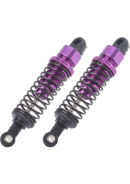 Adet 72MM Rc Alüminyum Amortisör Sönümleyici Traxxas Slash 2WD Rc Araba Yükseltme Parçaları Mor (Yurt Dışından)