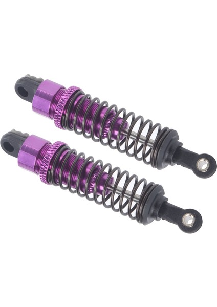 Adet 72MM Rc Alüminyum Amortisör Sönümleyici Traxxas Slash 2WD Rc Araba Yükseltme Parçaları Mor (Yurt Dışından)