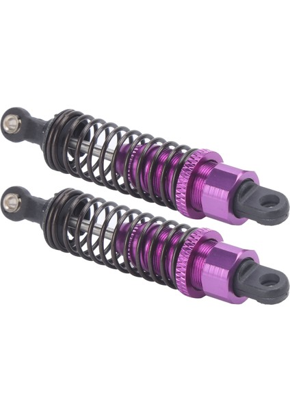 Adet 72MM Rc Alüminyum Amortisör Sönümleyici Traxxas Slash 2WD Rc Araba Yükseltme Parçaları Mor (Yurt Dışından)