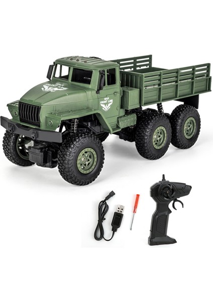 1/18 2.4 Ghz 4WD Araç Rc Araba Elektrikli Altı Tekerlekli Simüle Kamyon Modeli Oyuncak (Yurt Dışından)