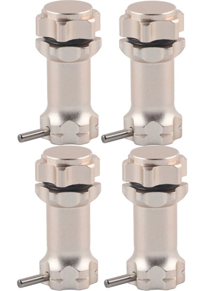 4 Adet Alüminyum 17MM Hex Hub Uzatma Adaptörü Için 1: 8 Oranı Rc Model Araba(Titanyum Renk) (Yurt Dışından) indirimleri