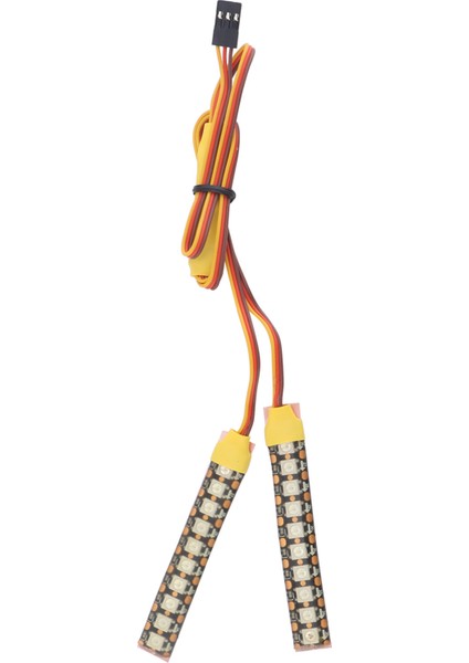 10 LED Renkli Işık Çubuğu Şerit Tavan Lambası TRX4/SCX10 D90 90046 1/10 Rc Araba Aksesuarları (Yurt Dışından)