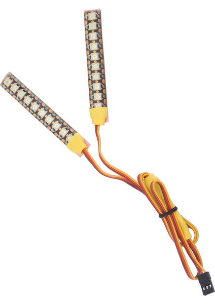 10 LED Renkli Işık Çubuğu Şerit Tavan Lambası TRX4/SCX10 D90 90046 1/10 Rc Araba Aksesuarları (Yurt Dışından)